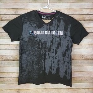 Mens Cirque Du Soleil Full Print Pop-Up Art sz XL